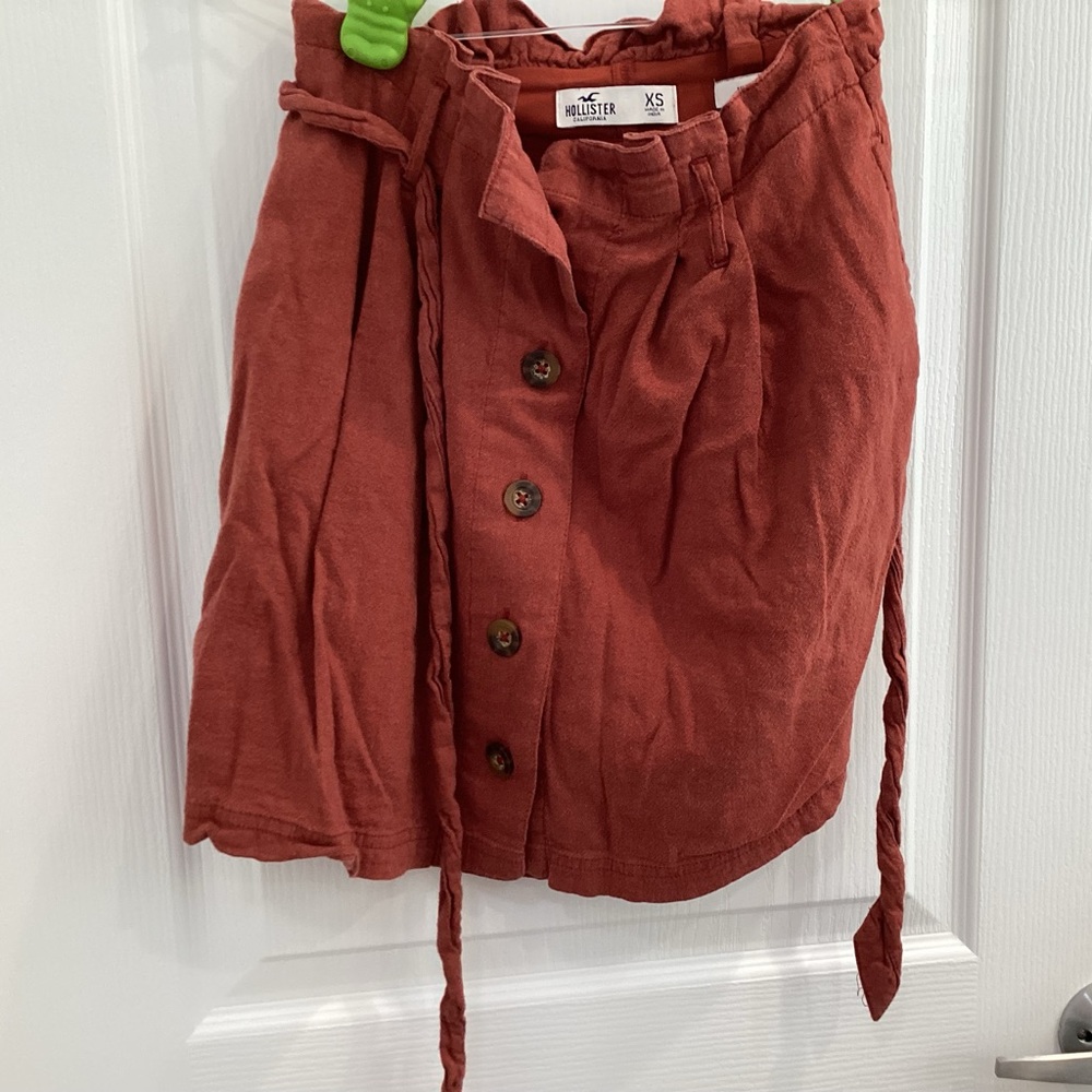 Make Offer! Hollister Women's Terracotta Mini Skirt